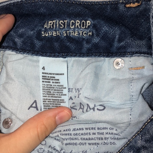 Artist Crop american eagle jeans - Picture 8 of 8
